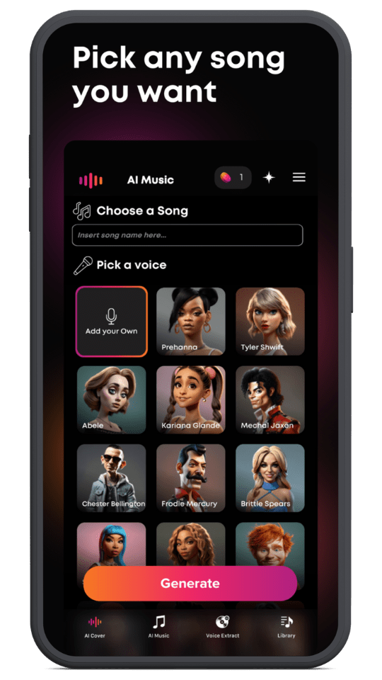 Voicify AI makes Celebrity AI Covers